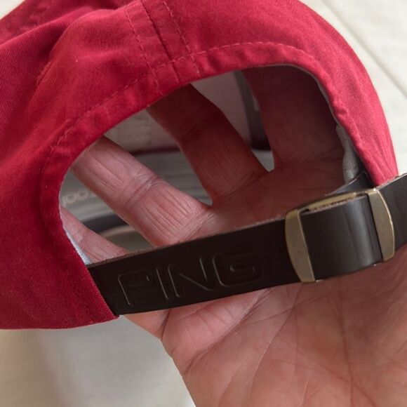 PING Red Golf Hat NWT - Picture 3 of 5
